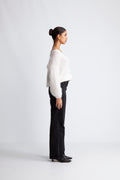 Cornelia Ls Cardigan - White