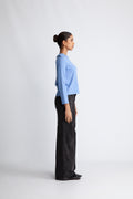 Essential Ls Boxy Tee - Cornflower Blue