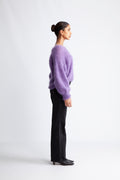 Milana LS Mohair Knit - Lilac