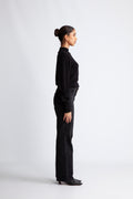 Yasfonny LS Knit Pullover - Black