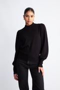 Yasfonny LS Knit Pullover - Black