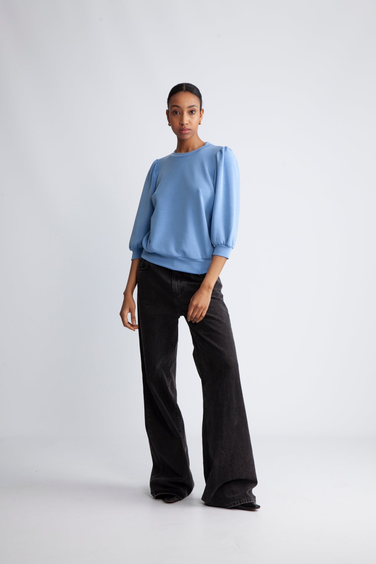 SLFTENNY 3/4 SWEAT TOP Dark Sapphire - OAK SLFTENNY 3/4 SWEAT TOP Dark Sapphire - OAK