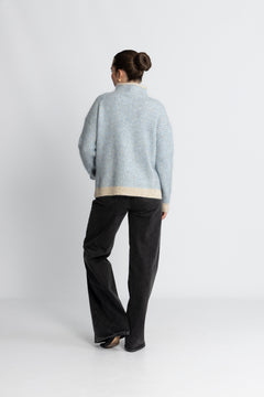Capella Knit T-Neck - Marina