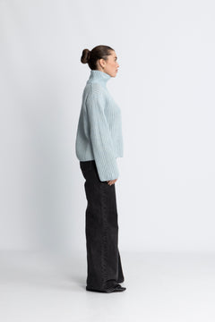 Majken Cardigan - Light Blue
