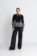 Yasbirma Ls Shirt - Black Birma Print