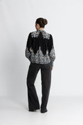 Yasbirma Ls Shirt - Black Birma Print