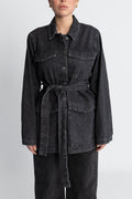 Harper Ls Denim Jacket - Black