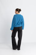 Hila Hope Cardigan - Vallarta Blue