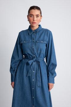 PolenkaPW DR - Medium Blue Denim