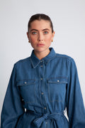 PolenkaPW DR - Medium Blue Denim
