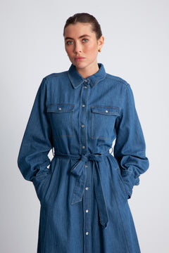 PolenkaPW DR - Medium Blue Denim