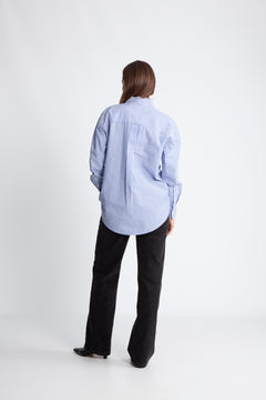 ParinazPW SH - Amparo Blue Stripe