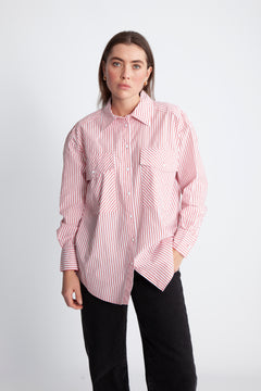 ParinazPW SH - Mars Red Stripe
