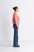 Eliza Nenaya Cardigan Stp - Flame S Egret