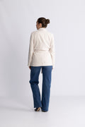 Yassally Ls Blazer Jacket - Birch