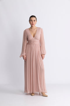 Riviera Dress - Dusty Pink