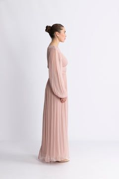 Riviera Dress - Dusty Pink