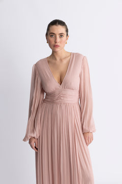 Riviera Dress - Dusty Pink