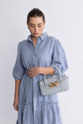 Small Maggie Icon Florence - Light Grey W. Gold
