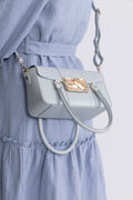 Small Maggie Icon Florence - Light Grey W. Gold