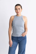 GZdrew Logo Tank 2.0 - Grey Blue