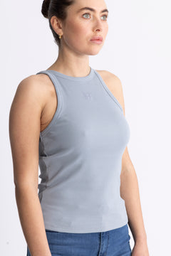 GZdrew Logo Tank 2.0 - Grey Blue