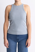 GZdrew Logo Tank 2.0 - Grey Blue