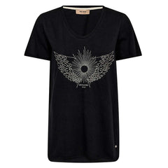 Gethi O-Ss Glam Tee - Black