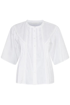 Ethelyn 2/4 Shirt - Bright White