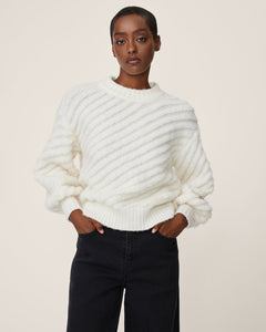 Jaycie Pullover - Egret
