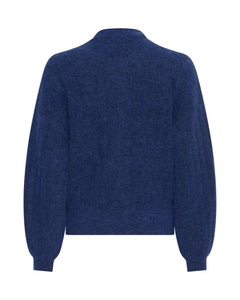 Jin Nenaya Zip Cardigan - Sodalite Blue