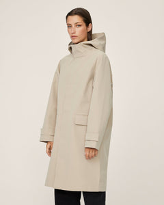 Malan Hood Raincoat - Trench Coat