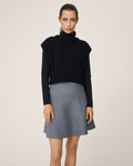 Mercy East Skirt - Medium Grey Melange