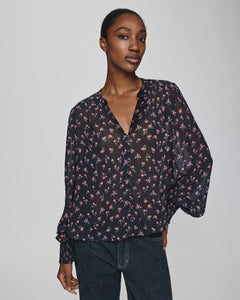 Evelda Orabella Shirt Aop - Desert Rose Flw