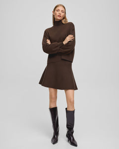 Mercy East Skirt - Slate Black