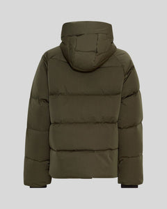 Pavine Down Short Jacket - Forest Night