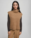 Thira Salmia R Vest - Toasted Coconut