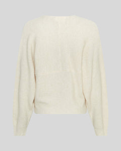 Zinelle Hope Wrap Pullover - Fog Melange