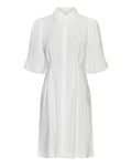 Asana 2/4 Dress - Egret