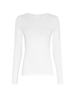 Betrina O Ls Top - Bright White