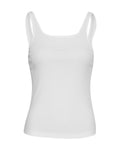 Betrina Rib Sl Top - Bright White