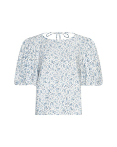 Cajsa Karalynn 2/4 Top Aop - Skyway Flower