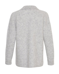 Elisia Nenaya Pullover - Light Grey Melange