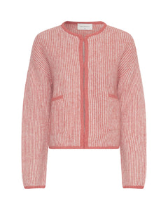 Eliza Nenaya Cardigan Stp - Fade Rose Egret