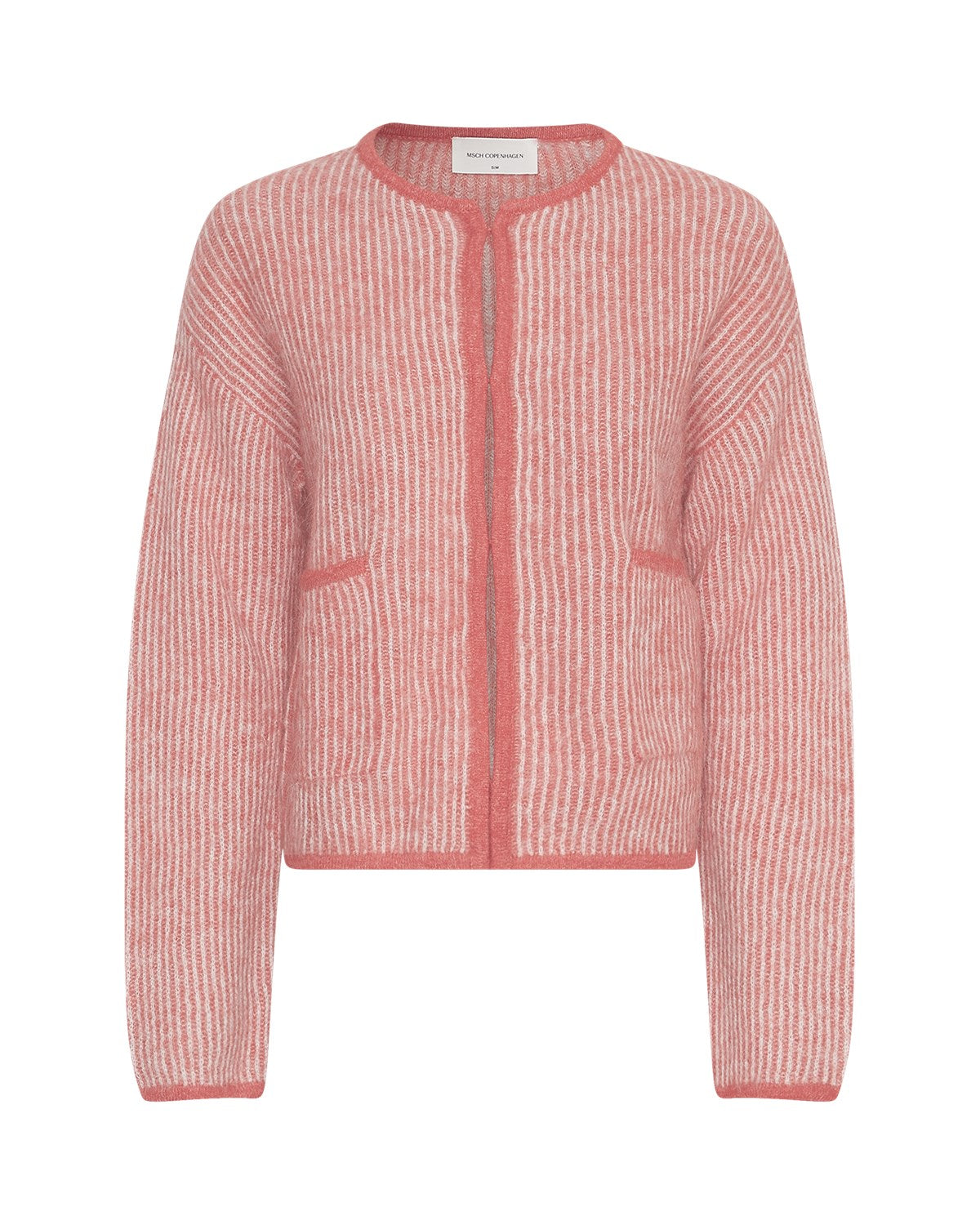 Eliza Nenaya Cardigan Stp - Fade Rose Egret