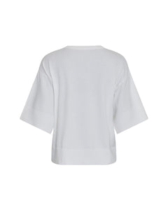 Eslina Rachelle 2/4 V Pullover - Egret