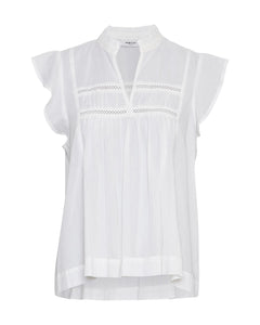 Eugenia Ss Top - Bright White