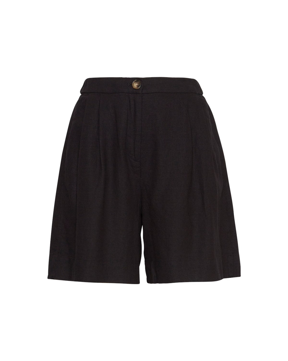 Jovene Ginia Hw Shorts - Black