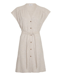 Jovene Ginia Ss Dress - Sand