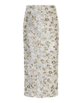 Magnolia Hw Skirt Emb - Silver T Coco